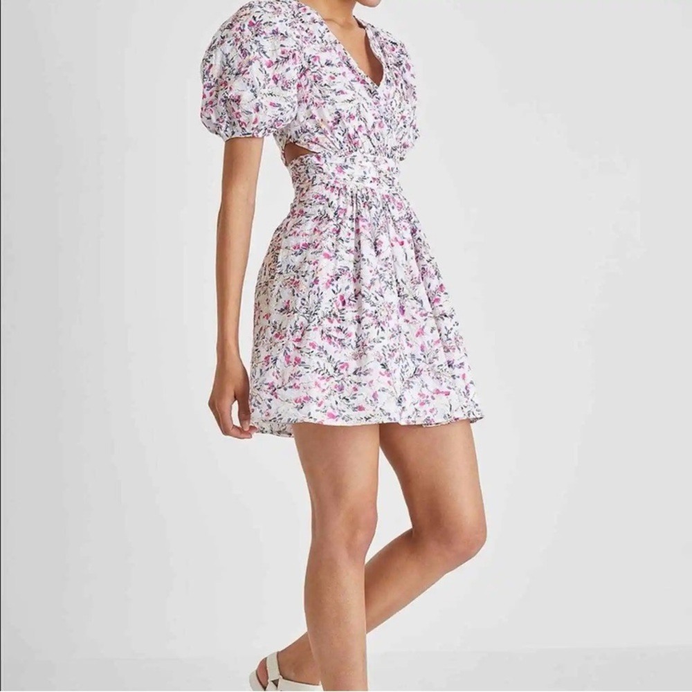 French connection floral eyelet dress NWT